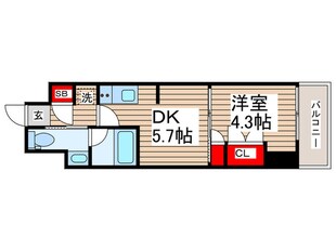 ベルファース東陽町の物件間取画像